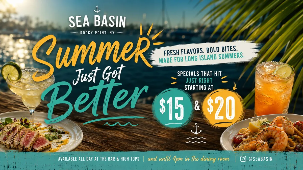 Summer Specials flyer